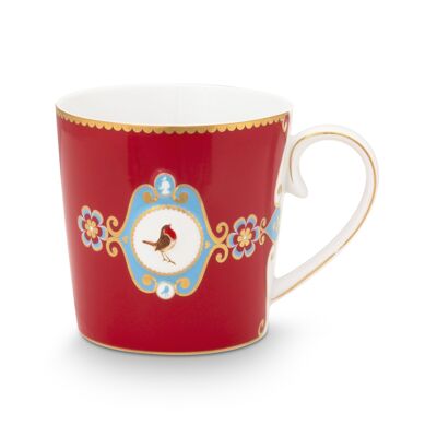 PIP - Love Birds Grand mug Médaillon - Rouge - 250ml