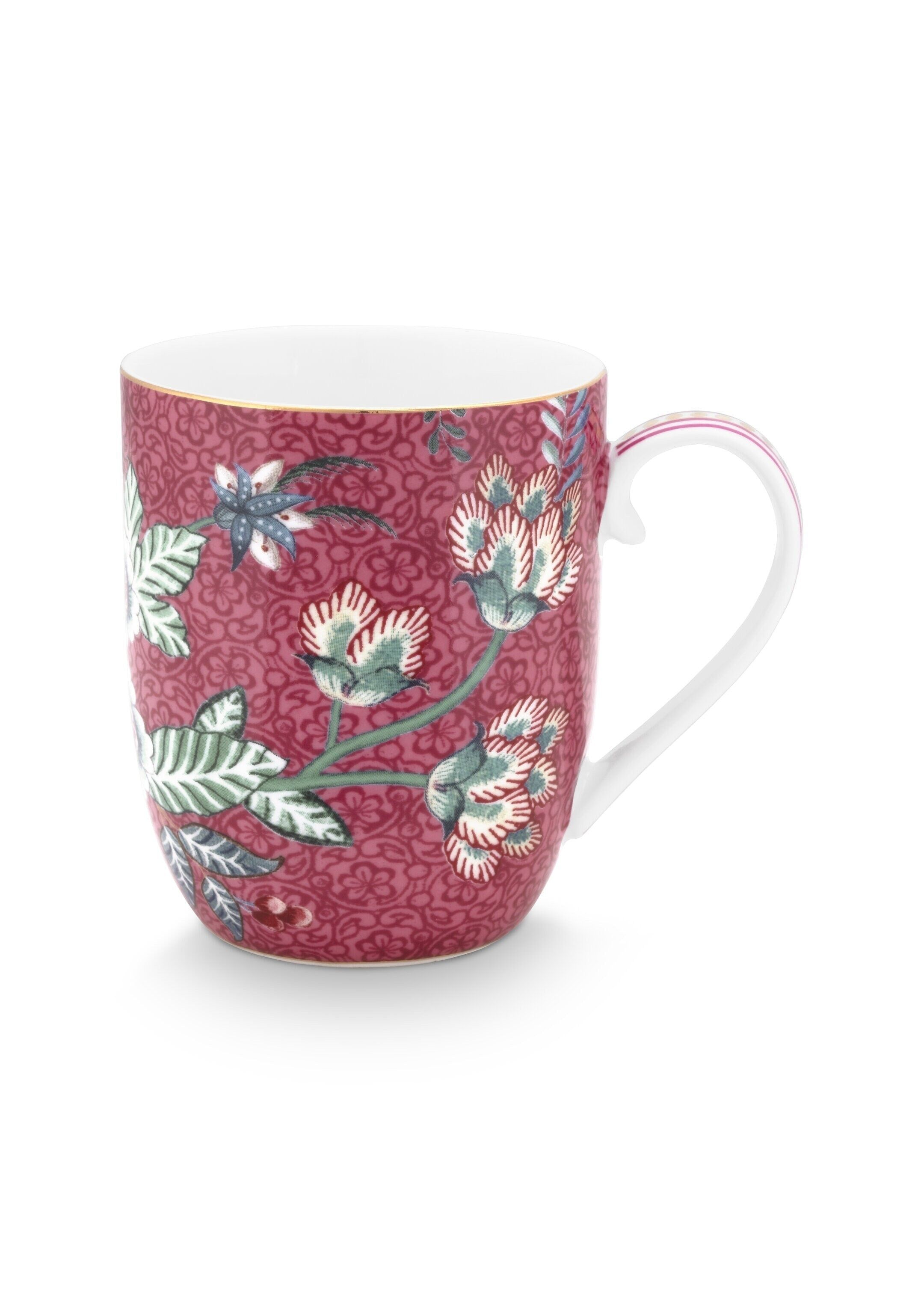Petit mug Flower Festival Framboise 145ml - PIP STUDIO
