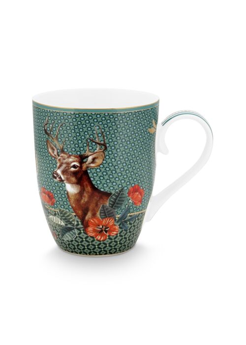 PIP - Grand mug Winter Wonderland Daim - Vert - 350ml