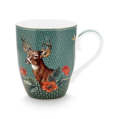 PIP - Grand mug Winter Wonderland Daim - Vert - 350ml