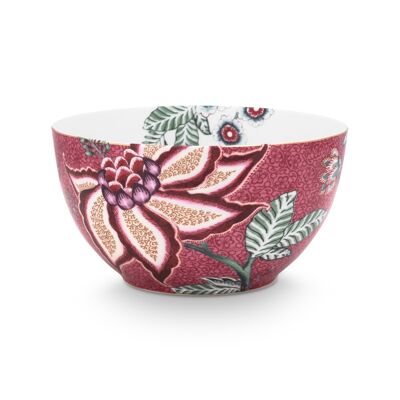 PIP - Raspberry Flower Festival Bowl 15cm