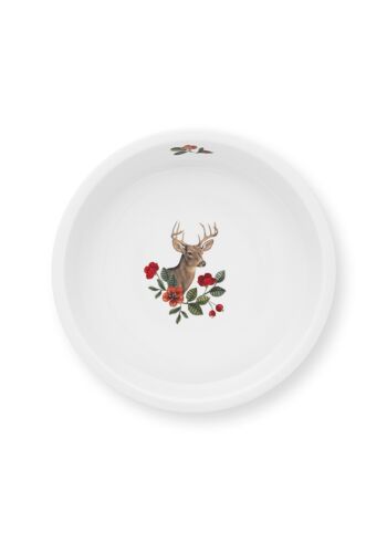 PIP - Plat de cuisson rond Winter Wonderland - Bleu foncé - 25,5x5cm 3