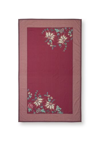 PIP - Nappe Flower Festival Framboise 150x250cm 2