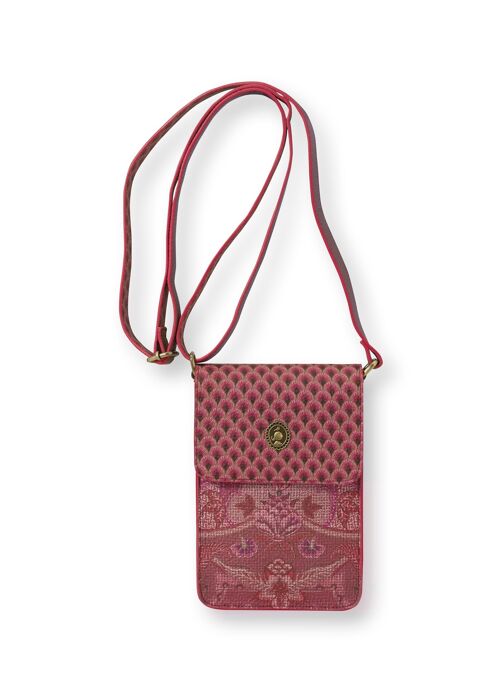 PIP - Phone Bag Kyoto Festival Dark Pink 13x20x4.7cm