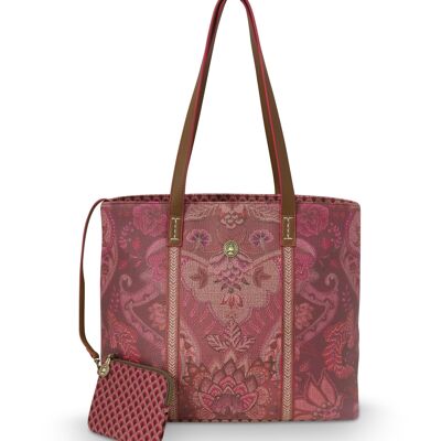 PIP - Shopper Medium Kyoto Festival Dark Pink 32/47x31x18.5cm