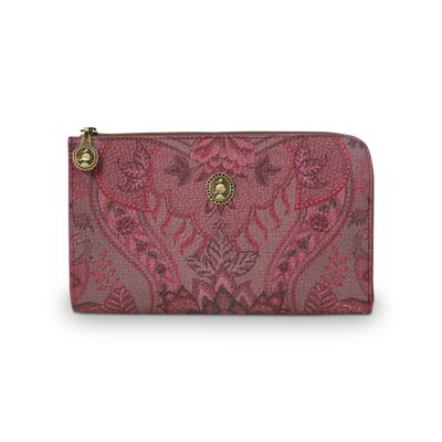 PIP - Cosmetic Zipper Pouch Kyoto Festival Dark Pink 21x12.5cm