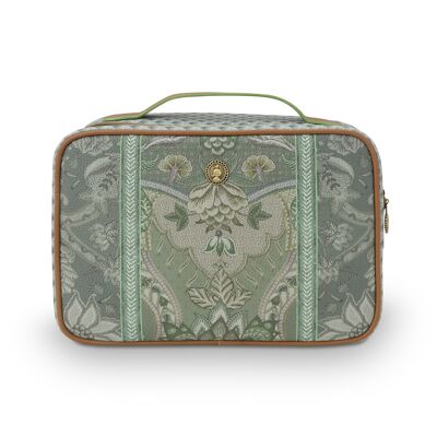 PIP - Beauty Case Square Large Kyoto Festival Green 27x19x10cm