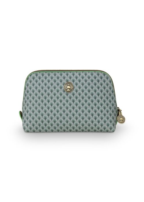 PIP - Cosmetic Bag Triangle Small Suki Green 19/15x12x6cm