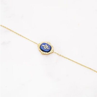 Bracelet Isis - Doré Lapis Lazuli
