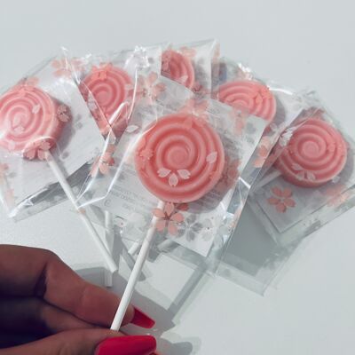 Scented fondant - Marshmallow lollipop