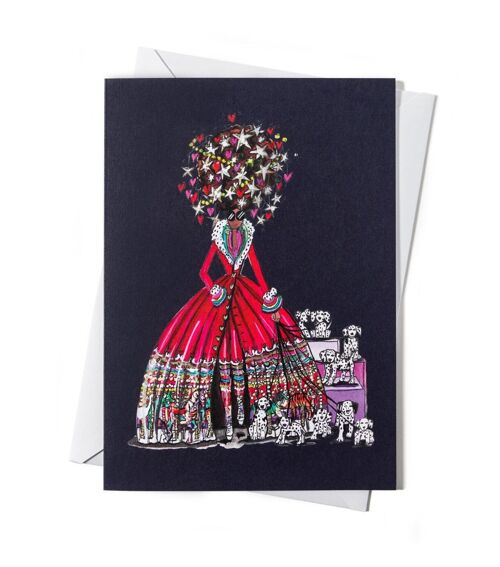 MADAME CAROUSEL NOTECARDS SET OF 6