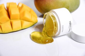 MANGOCHILL - masque rafraîchissant aux extraits de mangue, huile de pépins de raisin, vitamines A-E et panthénol 3