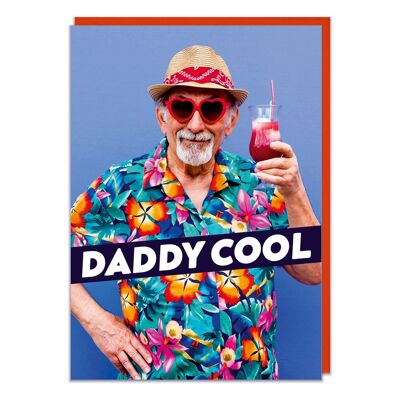 Daddy Cool Tarjeta divertida para papá