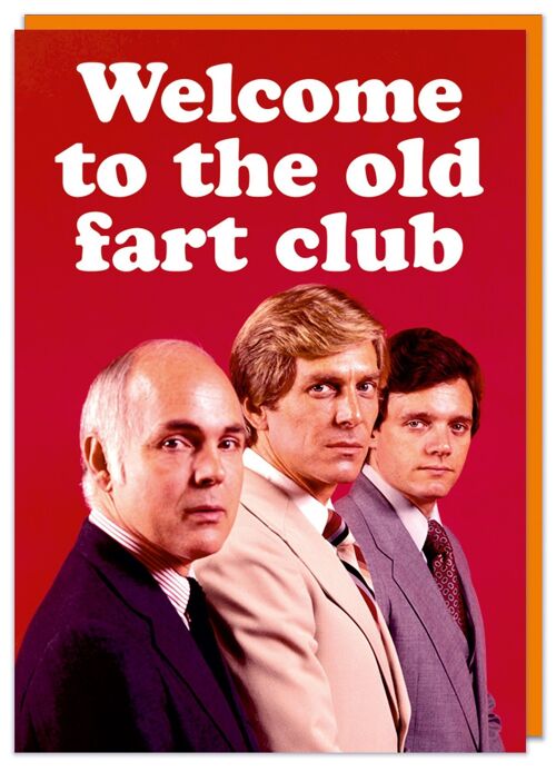 Old fart club Birthday Card