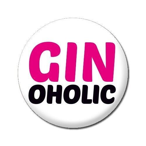 Ginoholic Funny Badge