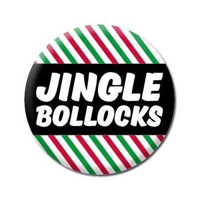 Jingle B*llocks Christmas Badge