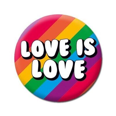 L'amour est l'amour LGBTQ Badge