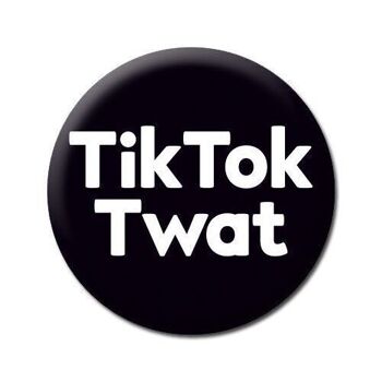 Insigne TikTok Twat Rude 2