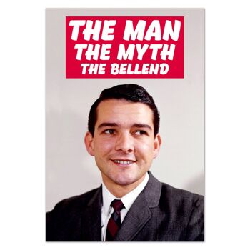 The Man The Myth The Bellend Rude Aimant de réfrigérateur 2