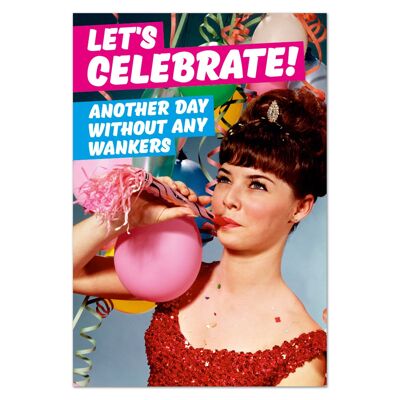 Let's celebrate Funny Fridge Magnet