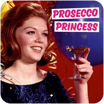 Untersetzer Prosecco-Prinzessin Funny