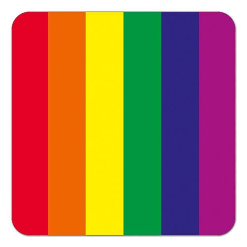 Rainbow Flag Funny Coaster