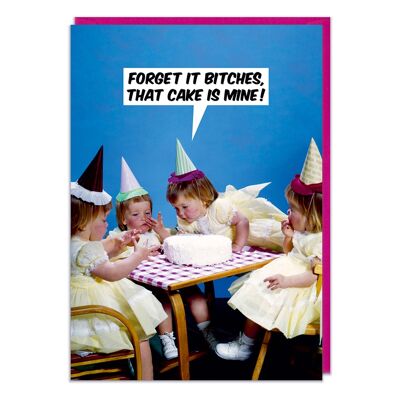 Dieser Kuchen ist meine lustige Geburtstagskarte
