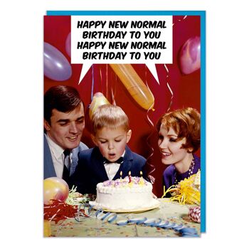 Joyeux nouvel anniversaire normal à vous carte 2