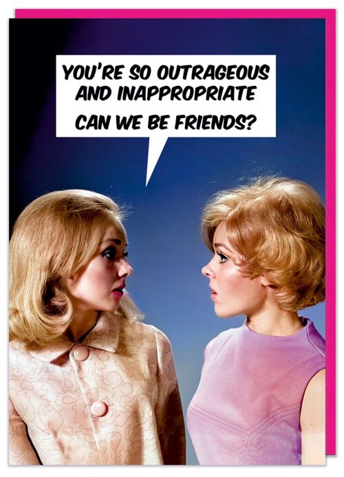 Can we be friends Greeting Card