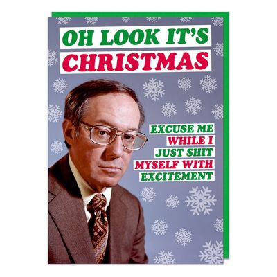 Oh, schau, es ist eine unhöfliche Weihnachtskarte