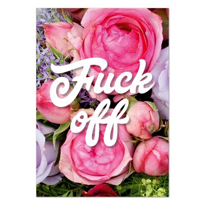 F*** Off Rude Postcard