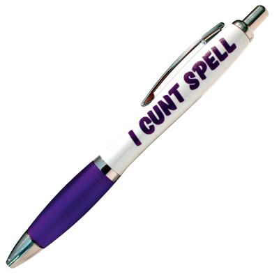 I C*nt Spell Rude Pen