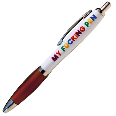 La mia penna F'ing Penna scortese