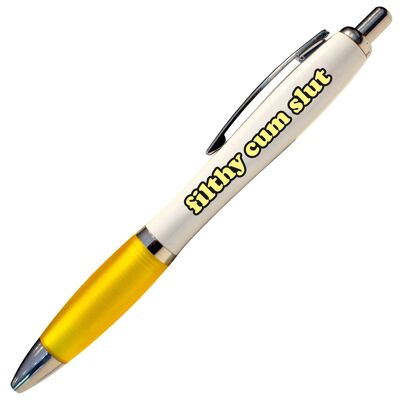 Schmutzige Spermaschlampe, unhöflicher Stift