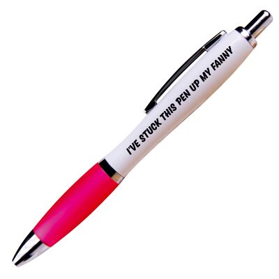 J'ai collé ce stylo dans ma chatte Rude Pen