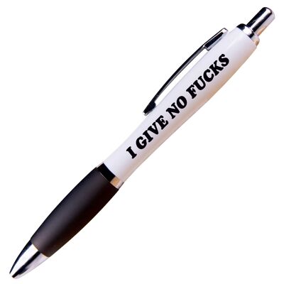 I give no f***s Rude Pen