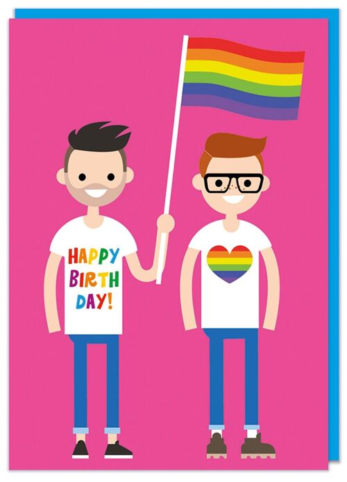 Pride guys Birthday Card