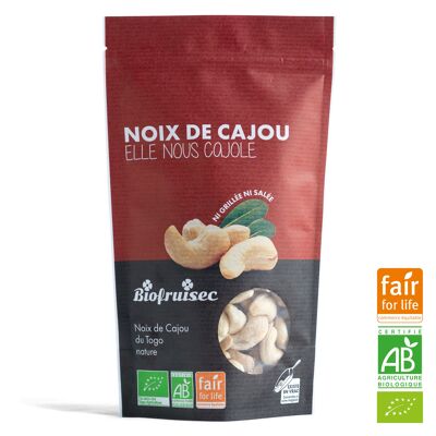 Fair Trade Cashewnüsse natur aus Togo Zip-Beutel 125 g