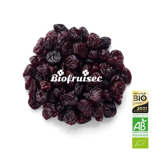 Cerise Griotte Bio des Alpes Dinariques séchée Sac 1 kg