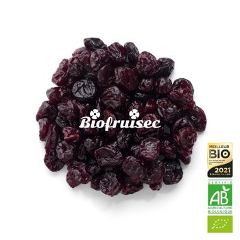 Cerise Griotte Bio des Alpes Dinariques séchée Sachet zip 100 g 2