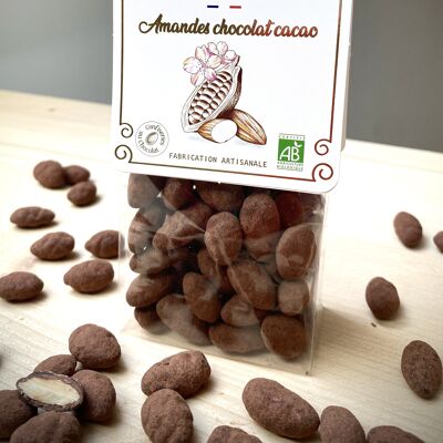 cocoa chocolate almonds