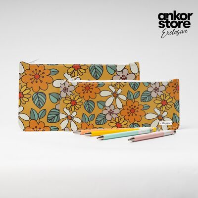 REWILD FLOWERS Tyvek® pencil case with zipper