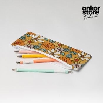 REWILD FLOWERS Trousse en Tyvek® avec fermeture éclair 3