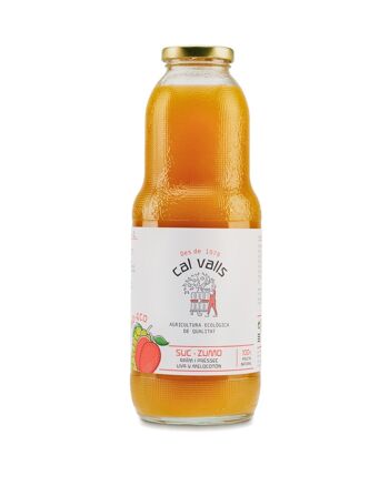 Jus de Pêche et Raisin Bio 1L