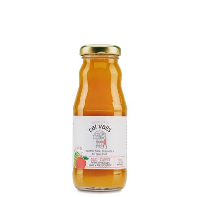 Jus de Pêche et Raisin Bio 200ml