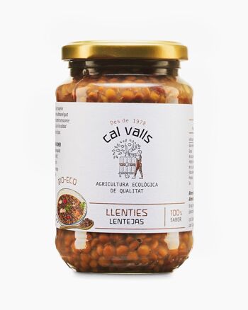 Pardina Eco Variété Lentilles Cuites 350g