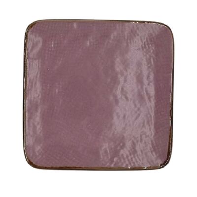 Street food - Tapas Plate Purple - Lilac - 11.5cm * 11.5cm -