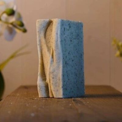 Handmade Soap - Green Clay - 5 Ingredients - Made by the Jura soap factory certified COSMOS ORGANIC