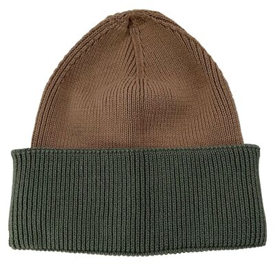 CASQUETTE COTON COLOR BLOCKING SAUGE OURLET DUNE EN SAUGE VA002_24