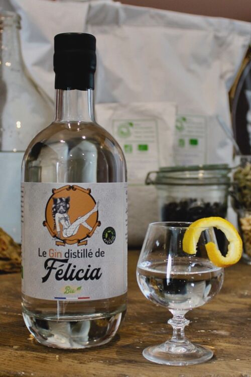 Gin distillé de Félicia